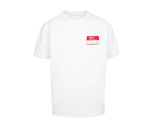 T-shirt oversize Upscale Hey! My Name Is Blanc S