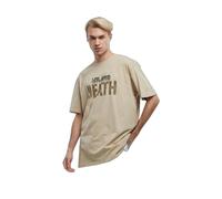 Mister Tee Life After Death Oversize Short Sleeve T-shirt Beige S Homme