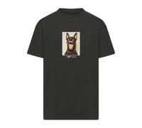 T-shirt oversize Upscale Neighbors Heavy Noir XS