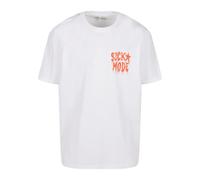 Mister Tee Psycho Front Oversized Short Sleeve T-shirt Blanc M Homme