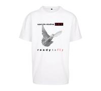 T-shirt oversize Upscale Ready To Fly Blanc 4XL