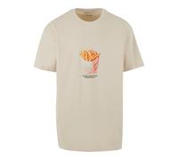 MT Upscale T-Shirt 'Small Fries' sable / jaune / orange / noir, Taille XS