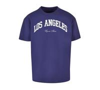 T-shirt oversize - Upscale Studios - L.A. College - Homme - Bleu - Lightnavy M