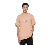 Mister Tee Vive La Liberte Short Sleeve T-shirt Orange XS Homme