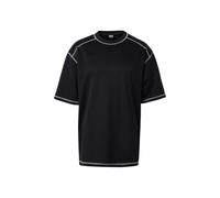 T-shirt oversize Urban Classics Closehole Mesh Noir M
