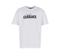 T-shirt oversize Urban Classics Cursive Bold Logo Heavy Blanc 4XL
