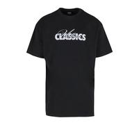 T-shirt oversize Urban Classics Cursive Bold Logo Heavy Noir XS