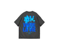 T-shirt oversize Vivre la Vie - Anthracite, anthrazit, XXL