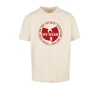 T-shirt oversize Wu-Wear Circle Logo Blanc S