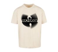 Wu-wear Faded Logo Oversize Short Sleeve T-shirt Beige M