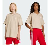 T-SHIRT OVERSIZED CUTLINE Stone Khaki 9-10A