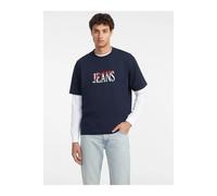 T-shirt oversized Guess Bleu S