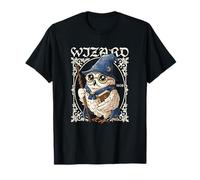 T-shirt Owl Wizard Vintage Merlin pour le Magicien de l'entreprise T-Shirt
