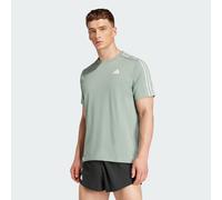 T-shirt Own the Run 3 bandes Silver Green MT
