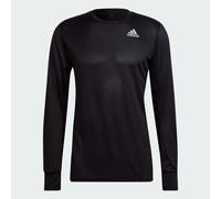 T-shirt Own the Run Long Sleeve Black / Reflective Silver XL