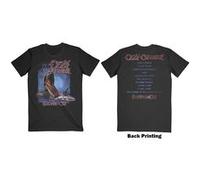 T-shirt ozzyosbourne noirizzard of ozz tracklist unisexe noir taille xl Noir G