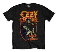 T-shirt ozzyosbourne vtge logo unisexe noir taille m Noir G
