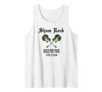 T-shirt Paddys Irish Pub, Sham Rock Irish Pub Tour Débardeur