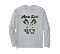 T-shirt Paddys Irish Pub, Sham Rock Irish Pub Tour Manche Longue