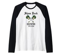 T-shirt Paddys Irish Pub, Sham Rock Irish Pub Tour Manche Raglan