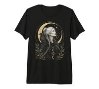 T-Shirt Pagan Triple Goddess Crone Raven Energy Wise Unbothered T-Shirt Haut de Gamme