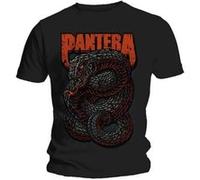 T-shirt pantera red vulgar unisexe noir taille s Noir G