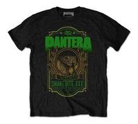 T-shirt pantera snakebite xxx label unisexe noir taille xxl Noir G