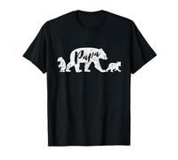 T-shirt Papa Bear avec deux oursons T-Shirt