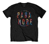 T-shirt paramore spiral unisexe noir taille xl Noir G