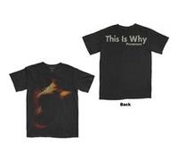 T-shirt paramore this is why unisexe noir taille xxl Noir G