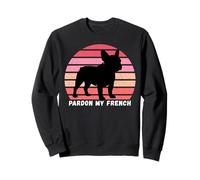 T-Shirt « Pardon My French, Funny Frenchie, Funny French Bulldog » Sweatshirt