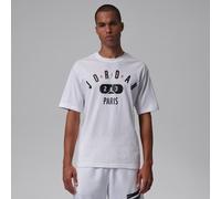 T-shirt Paris Jordan pour homme Blanc/Noir L