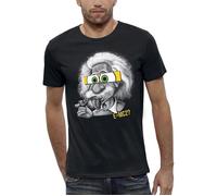 T-shirt PARODIE ALBERT EINSTEIN - PIXEL EVOLUTION - Homme - Coupe ajustée - 100% Coton peigné L