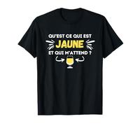 T-Shirt Pastaga - Qu'est-ce Qui est Jaune et Qui m'attend T-Shirt