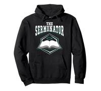 T-Shirt Pasteur Amusant pour Homme The Sermonator Church Gifts Sweat à Capuche
