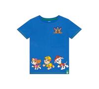 T-Shirt Pat Patrouille | T-Shirt Enfant garçon | Hauts pour garçons| Bleu 6-7 Ans