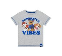 T-Shirt Pat Patrouille | T-Shirts à Manches Courtes pour garçons | Hauts pour Enfants| Gris 6-7 Ans