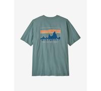T-shirt Patagonia 73 Skyline à manches courtes vert turquoise - S