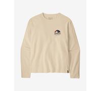 T-shirt Patagonia Applied Imagination Wildrise manches longues beige - S