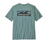 T-shirt Patagonia Boardshort Logo Pocket Responsibili Bleu 2XL