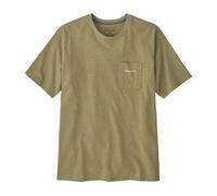Patagonia – T-shirt Boardshort Logo Pocket Responsibili-Tee Homme Coton M Gumtree Green