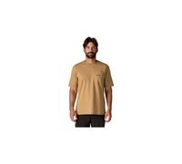 Patagonia - T-shirt en coton recyclé - M's Boardshort Logo Pocket Responsibili-Tee Talon Gold pour Homme en Coton - Taille XL - Marron Marron XL