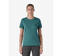 Patagonia - Women's Cap Cool Daily Graphic Shirt - T-shirt technique - S - 73 skyline wetland blue x-dye