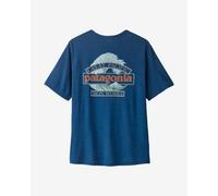 T-shirt Patagonia Cap Cool Daily Great Wave manches courtes bleu foncé - M