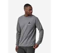 T-shirt Patagonia Chouinard Crest manche longue gris - L