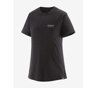 Patagonia Cap Cool Merino Graphic Shirt - T-shirt femme Heritage Header / Black XS