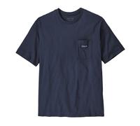 T-shirt Patagonia Daily Pocket Bleu M