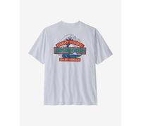 T-shirt Patagonia Great Waves manches courtes blanc pur - XS