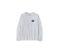 Patagonia - L/S Great Waves Responsibili-Tee - Haut à manches longues - L - fiber white