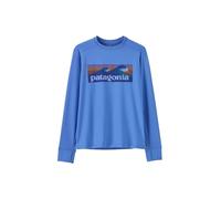 T-shirt PATAGONIA K's L/S Cap SW T-Shirt (Boardshort Logo: Abundant Blue) Enfant L